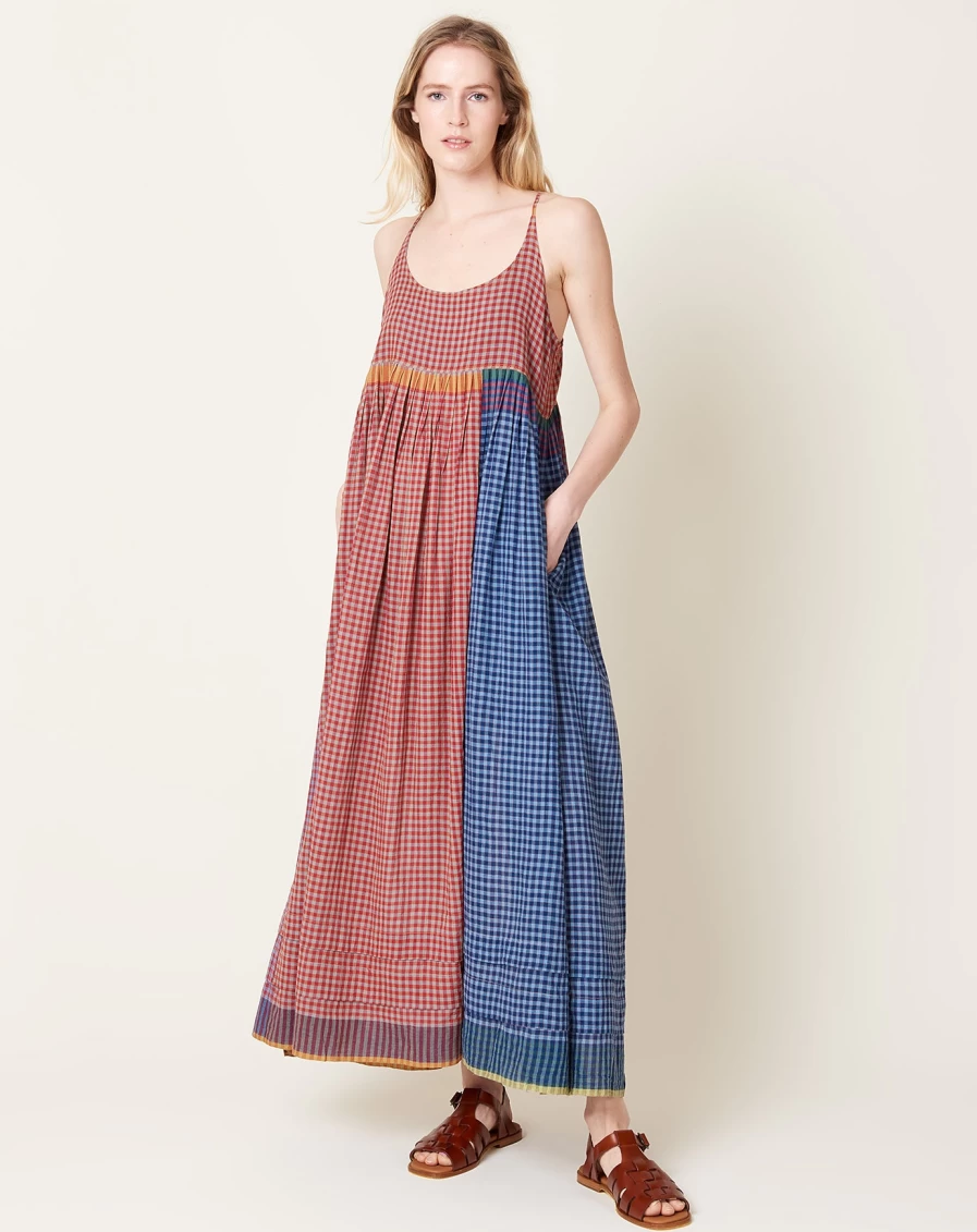 Injiri Rasa 135 Slip Dress - Linen Bohemian Style Women's Dress