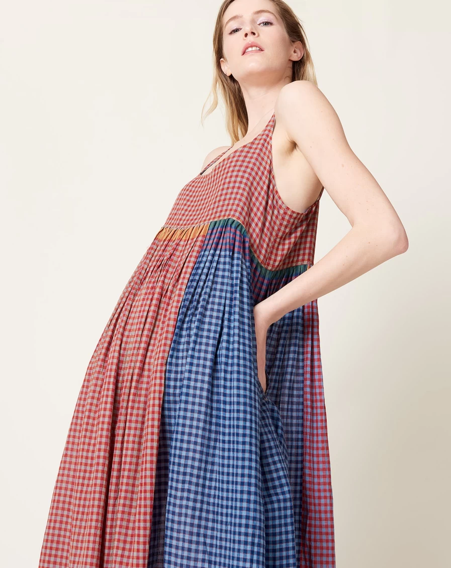 Injiri Rasa 135 Slip Dress - Linen Bohemian Style Women's Dress