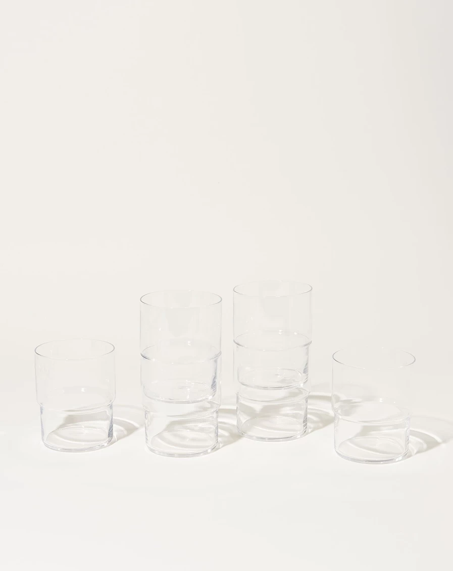 Saikai 13Oz Stackable Glass - Premium Stacking Drinking Glasses by Toyo Sasaki