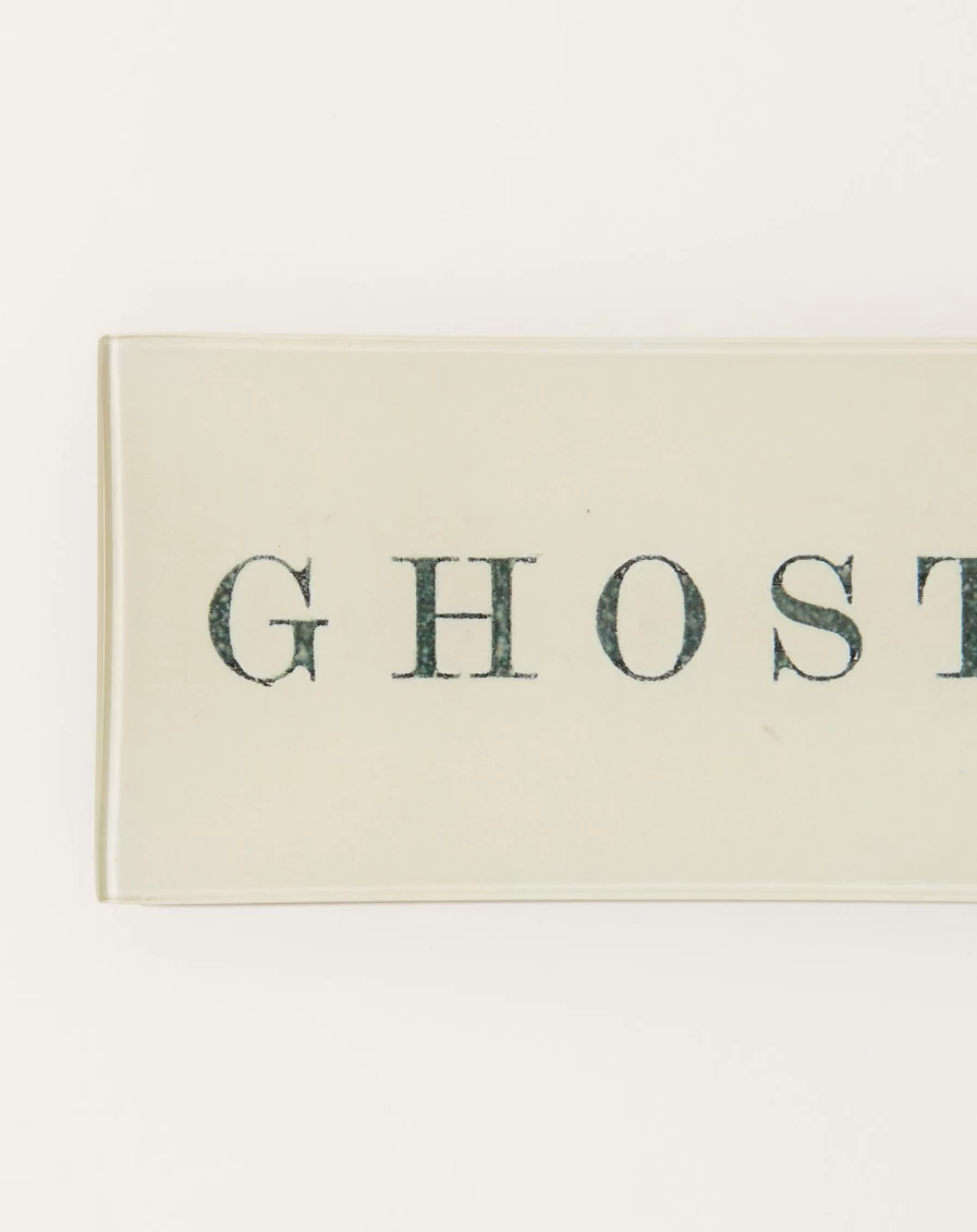 John Derian Ghosts Tray - Vintage-Inspired Decorative Serving Tray for Halloween and Gothic Home Decor