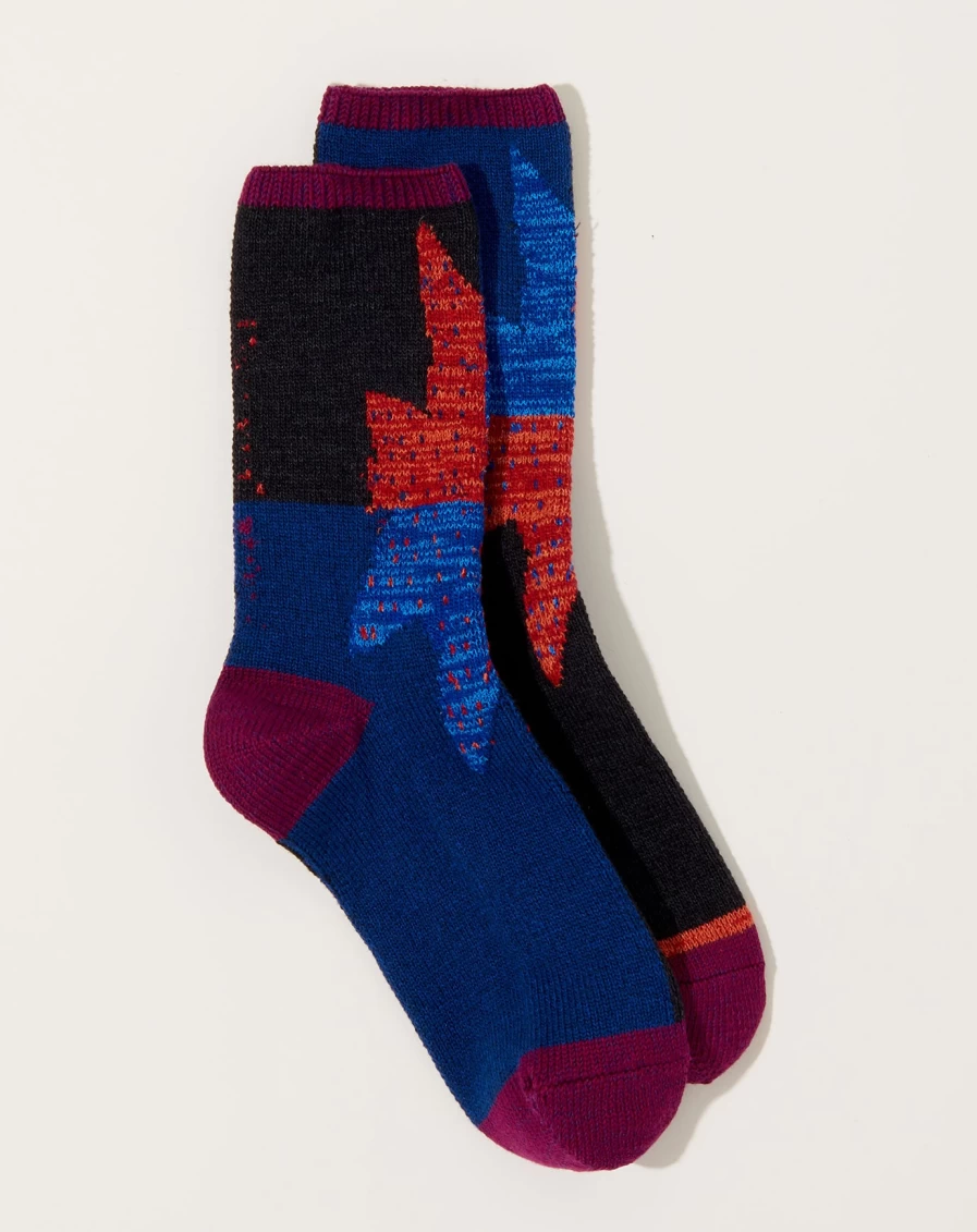 Kapital Purple Gabetega Socks - 96 Yarns Comfort & Style