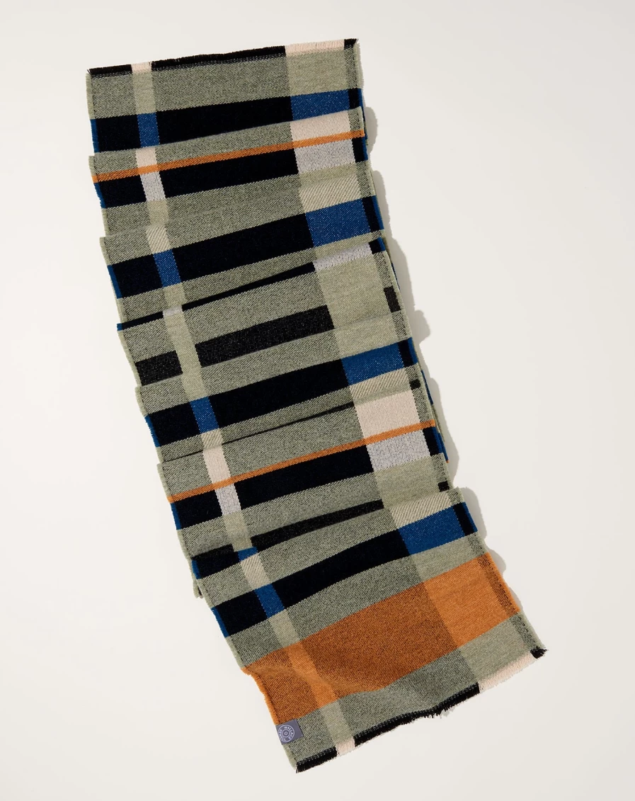 Wallace Sewell Stolzl Wrap Scarf - Stylish Orchard Print Fashion Accessory