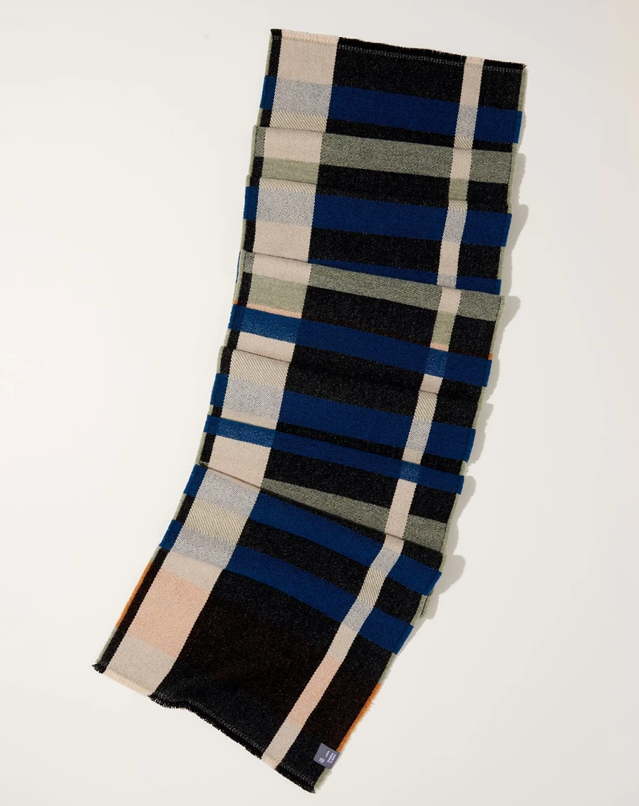 Wallace Sewell Stolzl Wrap Scarf - Stylish Orchard Print Fashion Accessory