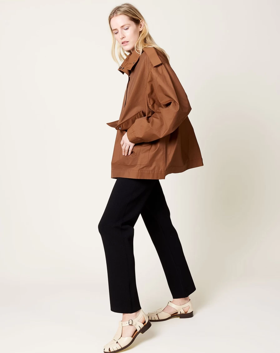 Studio Nicholson Enzo Madras Anorak Jacket – Lightweight Water-Resistant Outerwear