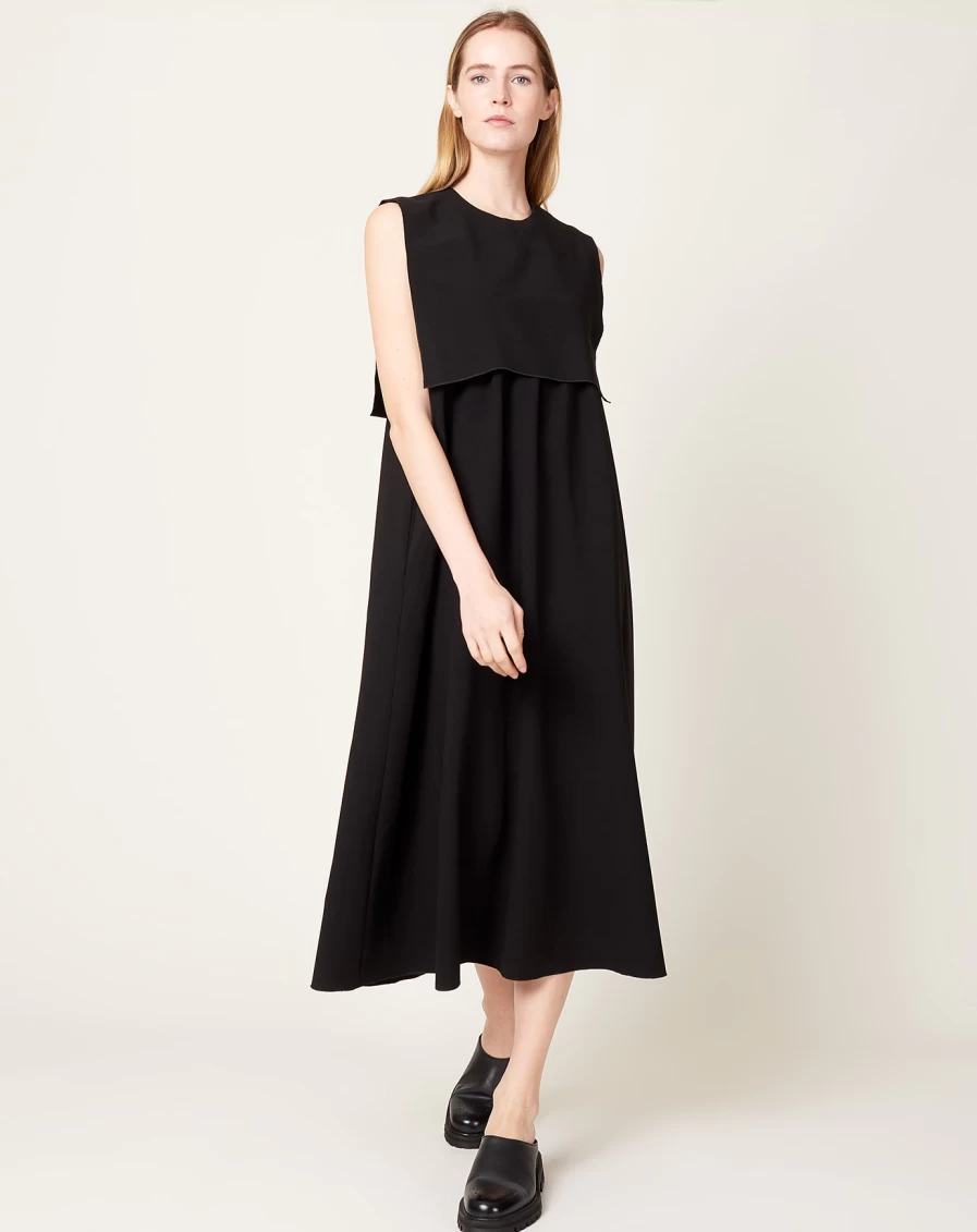 Rachel Comey Baze Black Dress - Elegant Women's Dress for Any Occasion