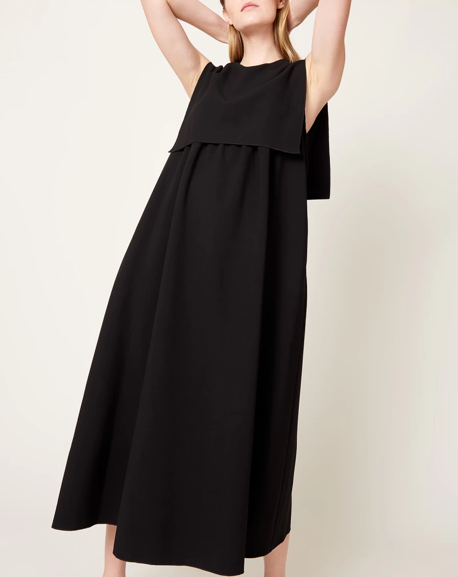 Rachel Comey Baze Black Dress - Elegant Women's Dress for Any Occasion