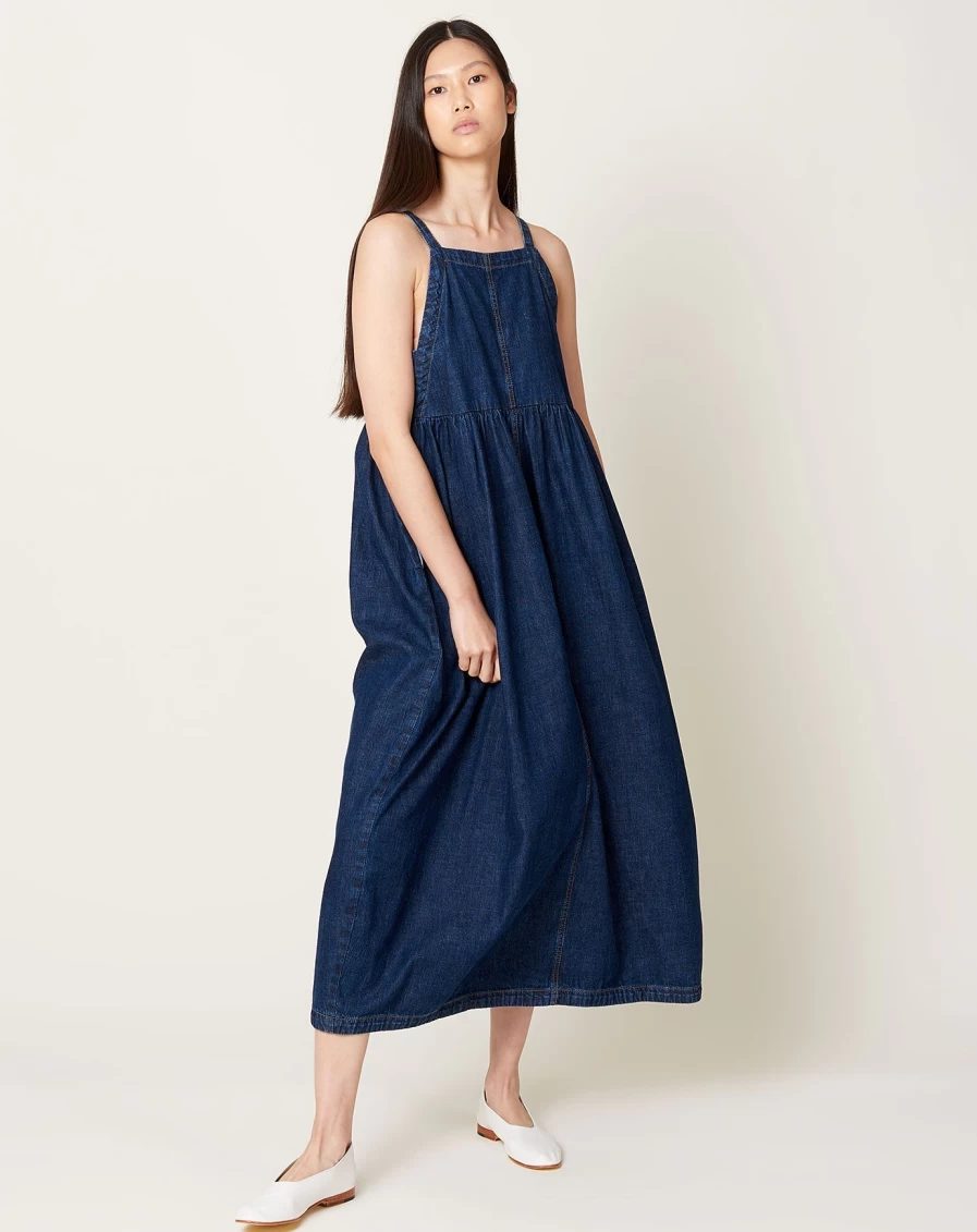 Rachel Comey Dark Indigo Vista Denim Fresco Dress - Women's Blue Denim Dress