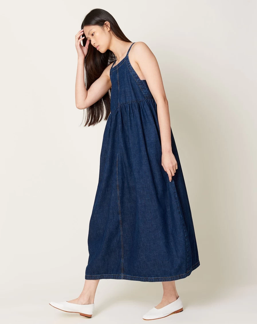 Rachel Comey Dark Indigo Vista Denim Fresco Dress - Women's Blue Denim Dress