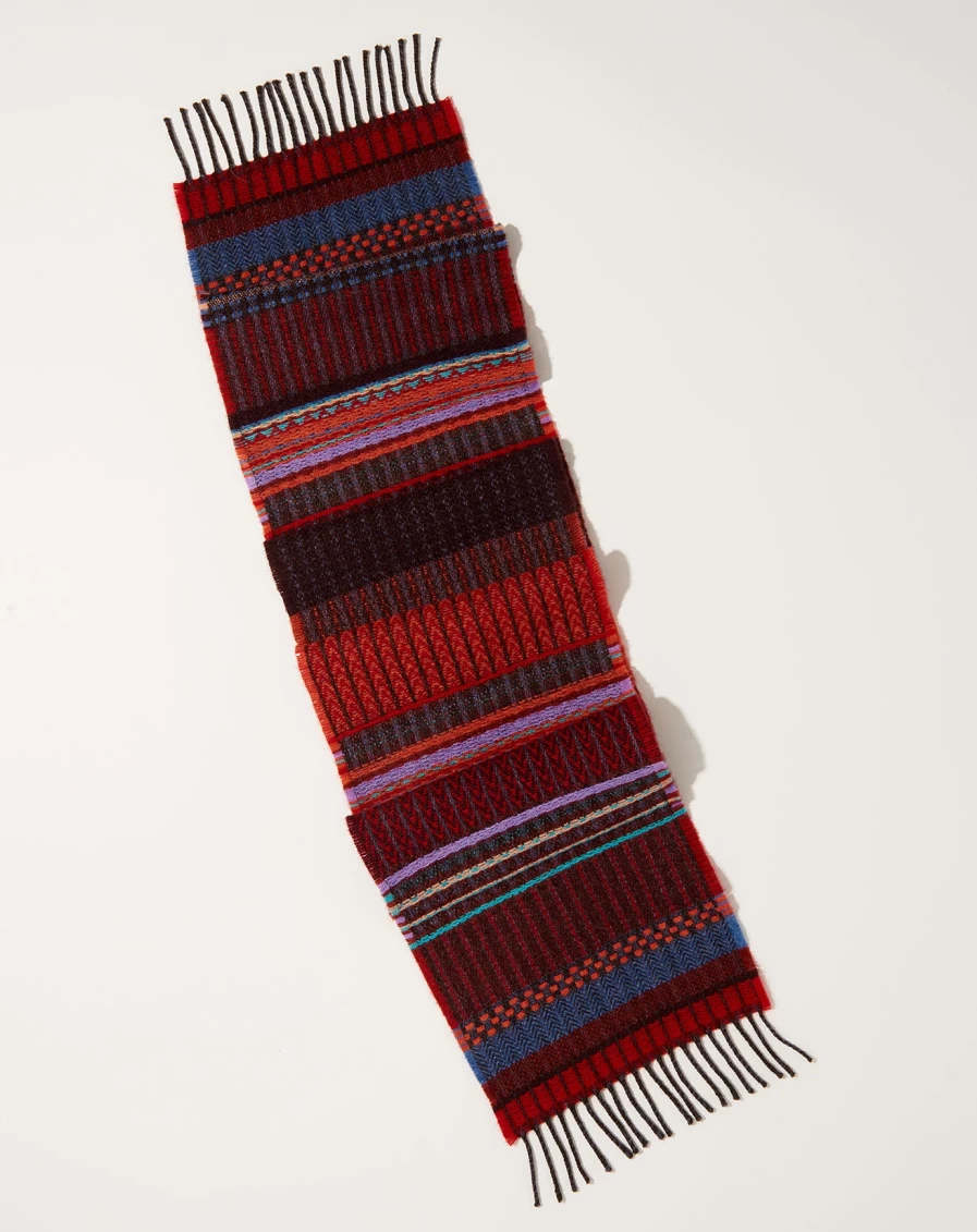 Wallace Sewell Poppy Wainscott Scarf - Luxury Wool Wrap