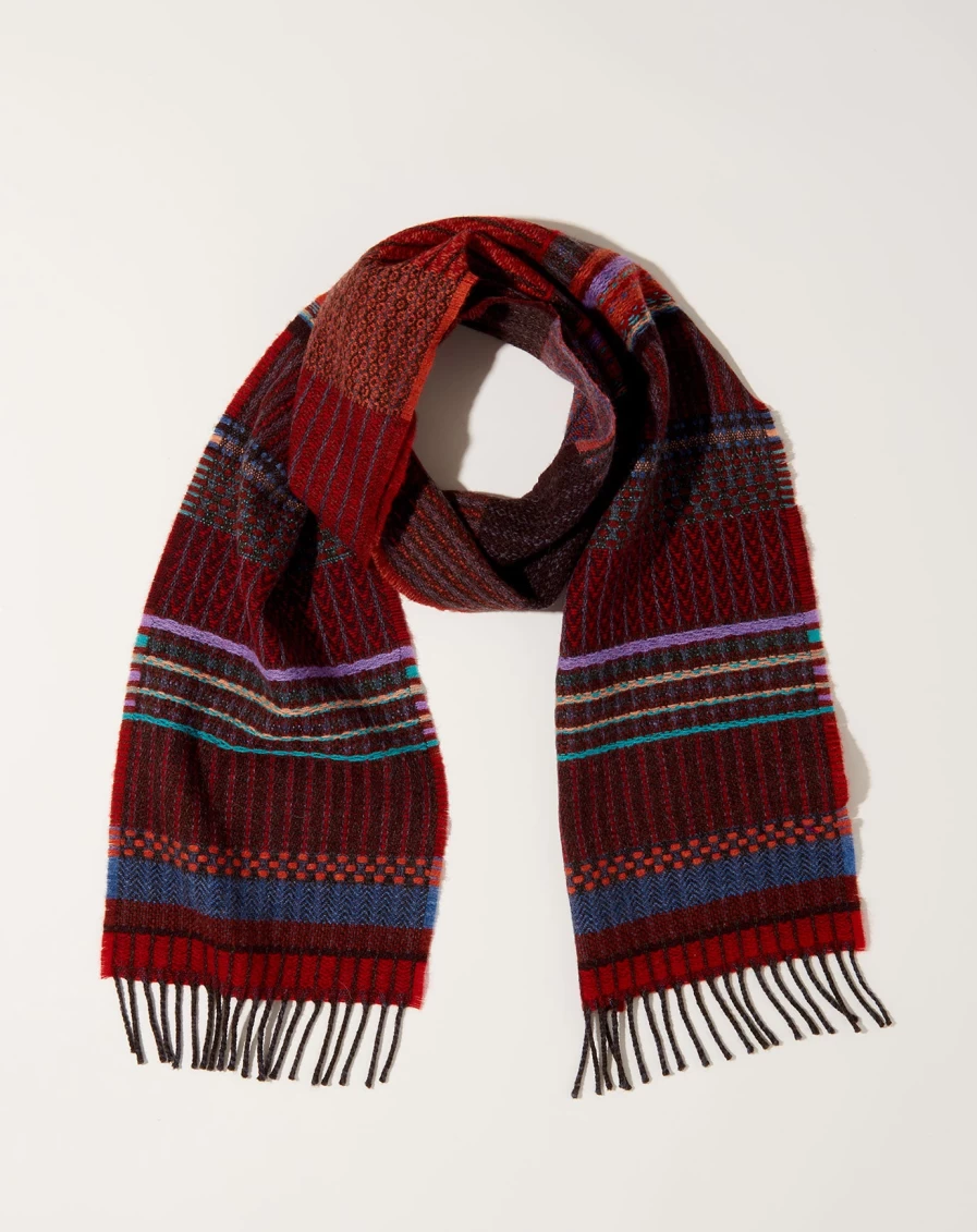 Wallace Sewell Poppy Wainscott Scarf - Luxury Wool Wrap
