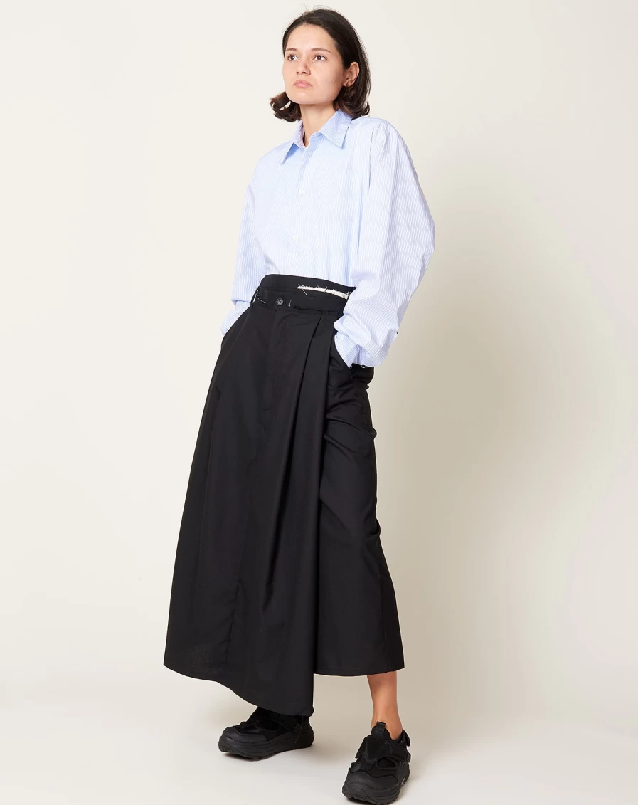 "Camiel Fortgens Black Suit Pants Skirt for Women - Elegant Formal Wear"
