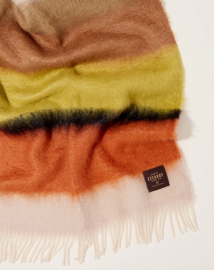Mantas Ezcaray Serenity Throw - Luxurious Soft Comfort Blanket for Cozy Relaxation