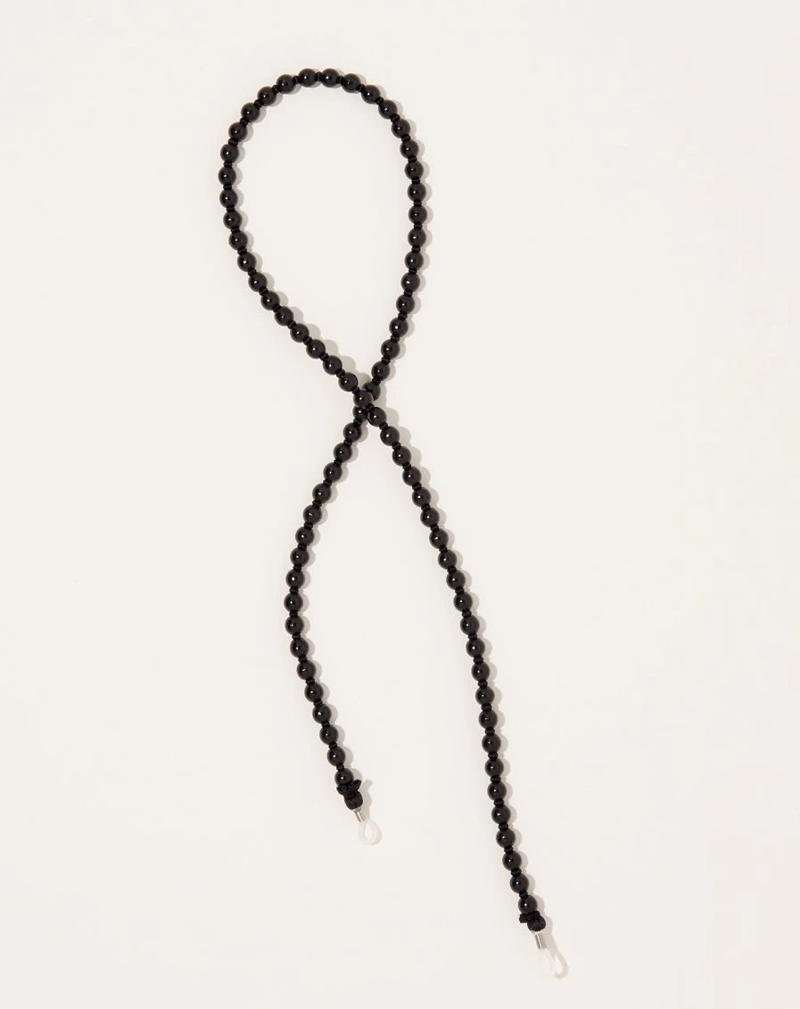 Ina Seifart Black Eyeglass Chain - Stylish & Durable Brillenkette for Glasses