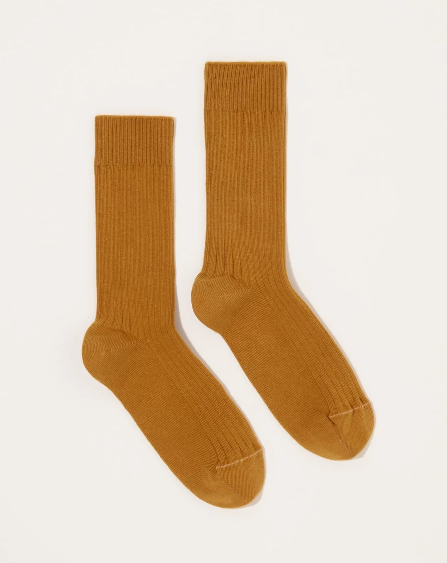 Baserange 3-Pack Ribbed Overankle Socks - Soft Combo for Men & Women