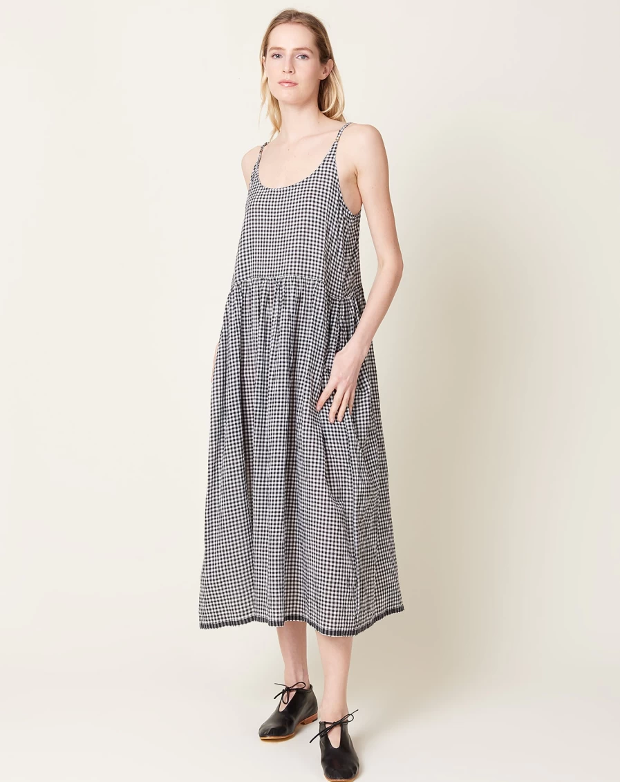 Injiri Rasa 130 Slip Dress - Elegant Women's Linen Dress for Summer