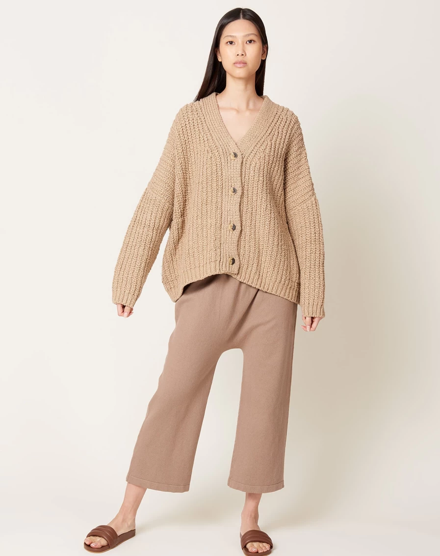 Lauren Manoogian Taupe Peg Pants - Premium Wool Trousers for Women