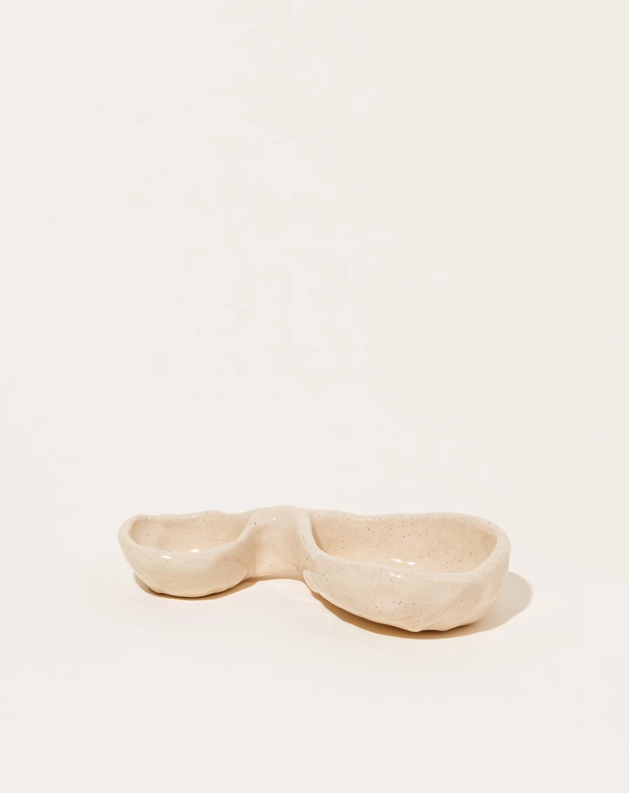 Busted Ceramics Parcelle Spoon I – Handcrafted Ceramic Spoon for Modern Dining