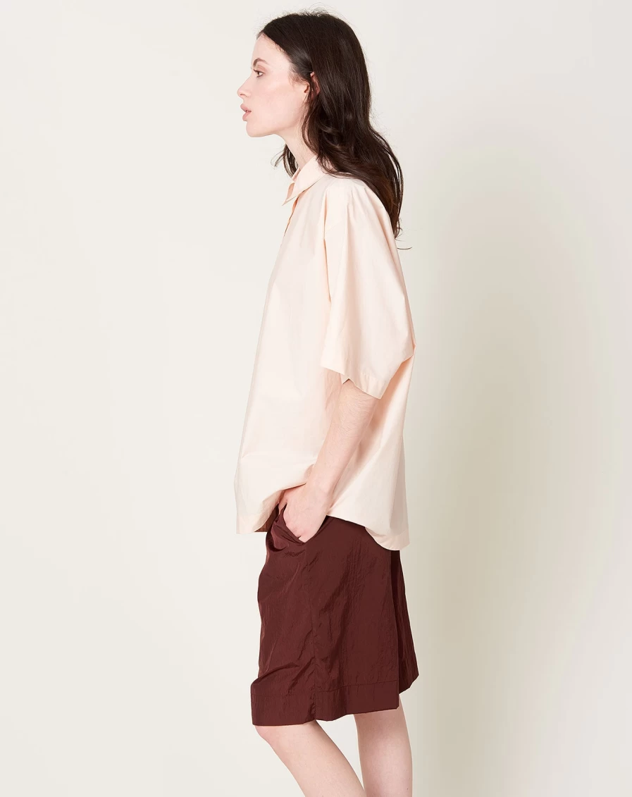 Studio Nicholson Sira Shell Shirt – Minimalist Cotton Oversized Button-Down Top
