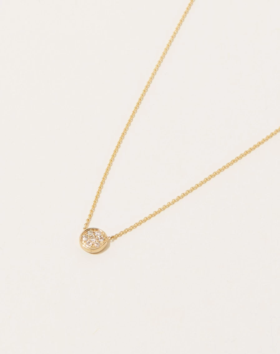 Quarry Elia Necklace - Elegant Pendant Necklace for Women, Sterling Silver Jewelry Gift