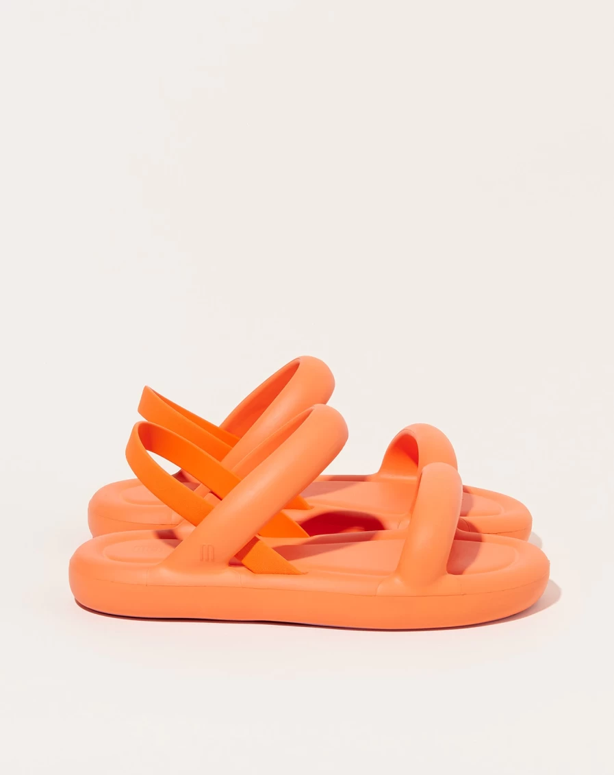 Melissa Orange Slingback Sandals - Comfortable & Stylish Free Design