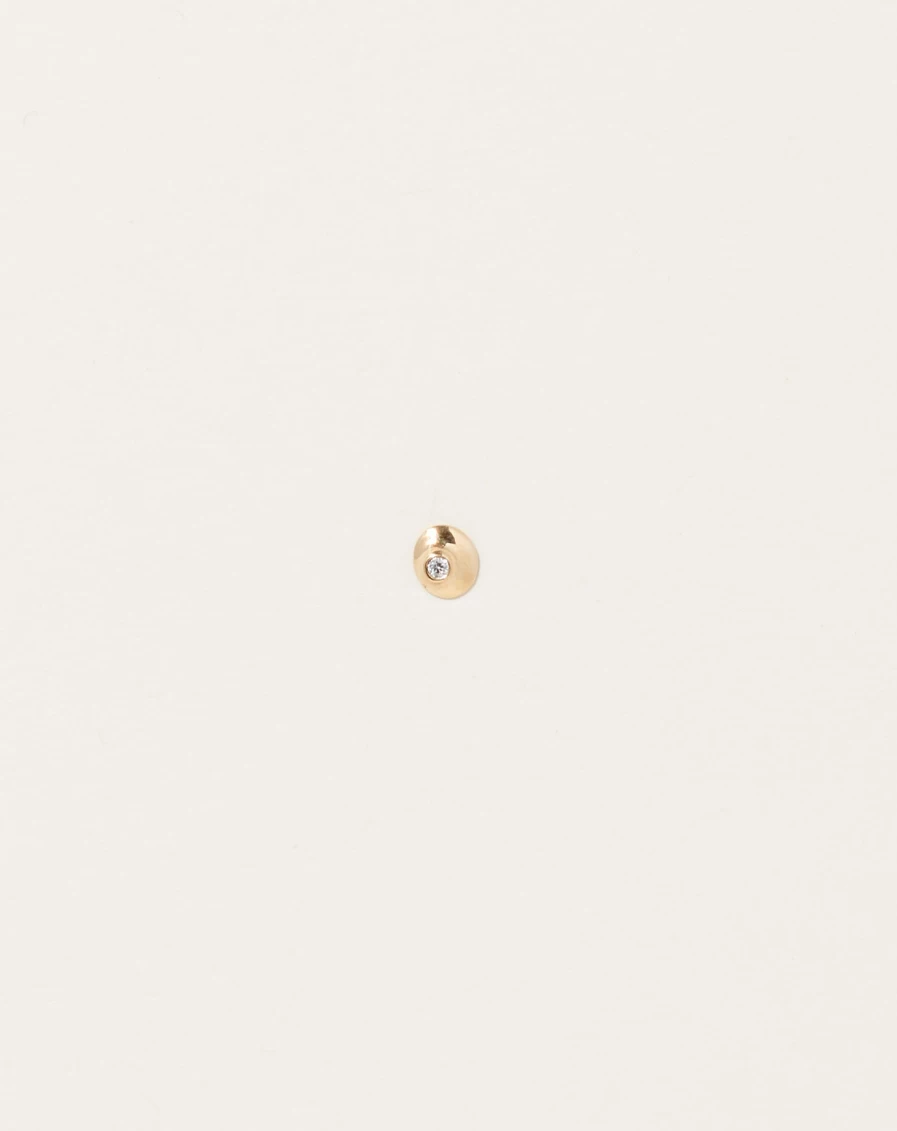 Quarry Gaur Diamond Stud Earrings - Premium 14K Gold Luxury Hoop Earrings for Women