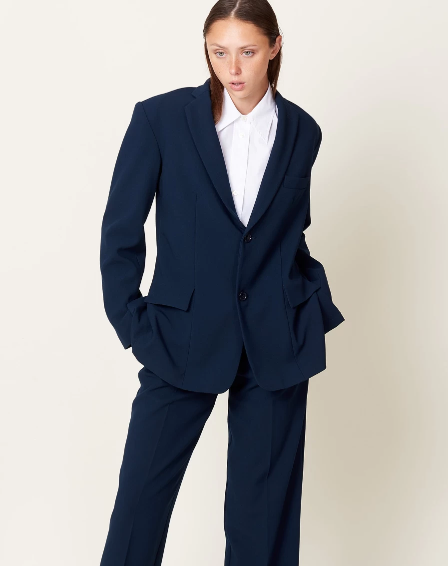 Kallmeyer Gemini Indigo Blazer – Premium Men's Tailored Jacket