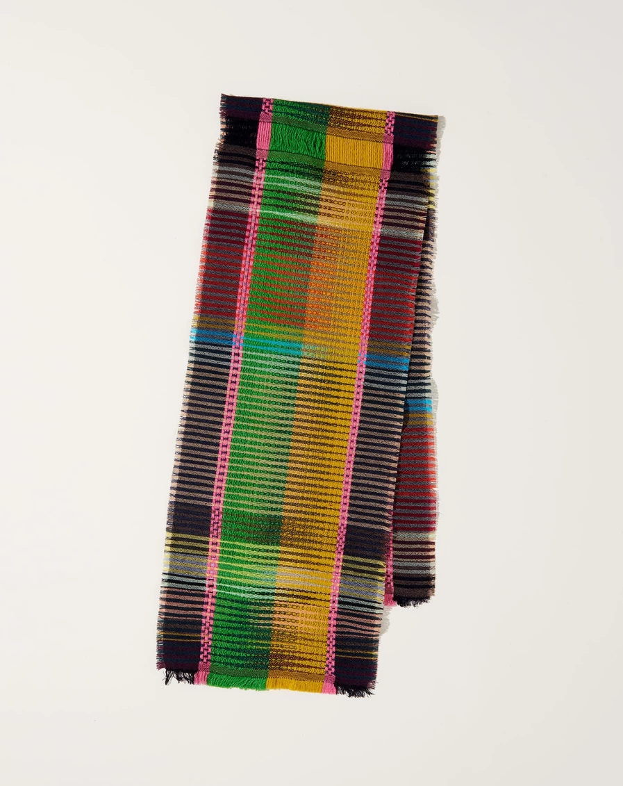 Wallace Sewell Canary Yellow Farthing Tippet Scarf