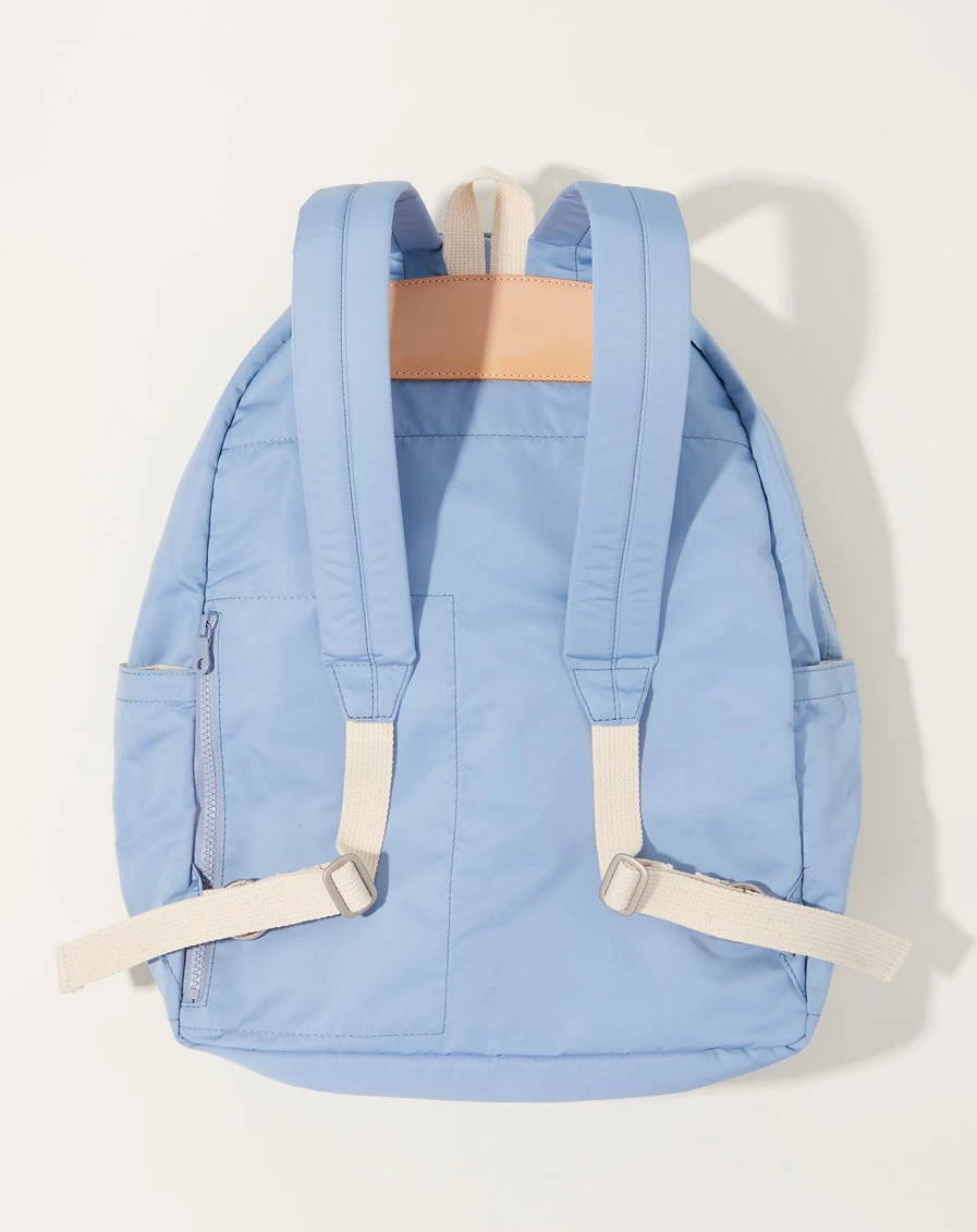 Amiacalva Sax Blue Grosgrain Backpack - Stylish Durable Daypack for Men & Women