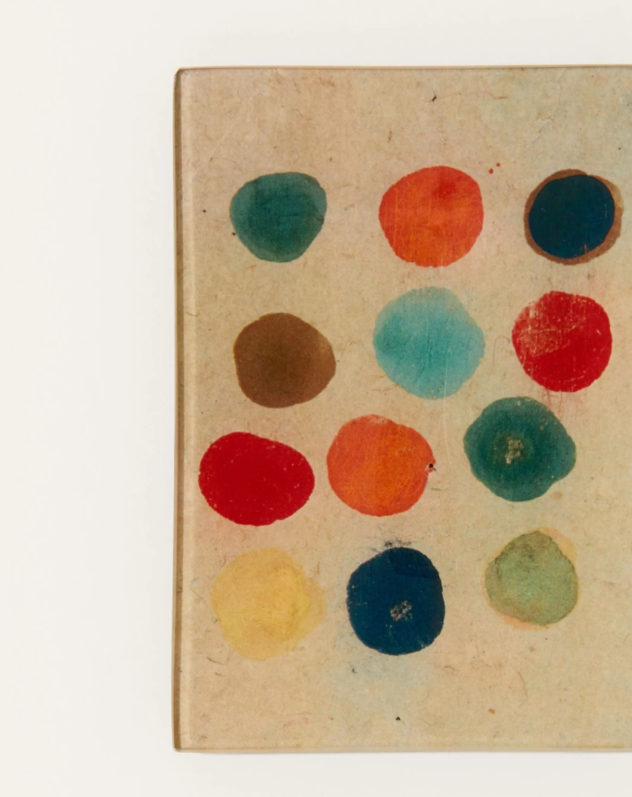 19th Century Indian Color Study Mini Tray by John Derian - Antique Decorative Collectible