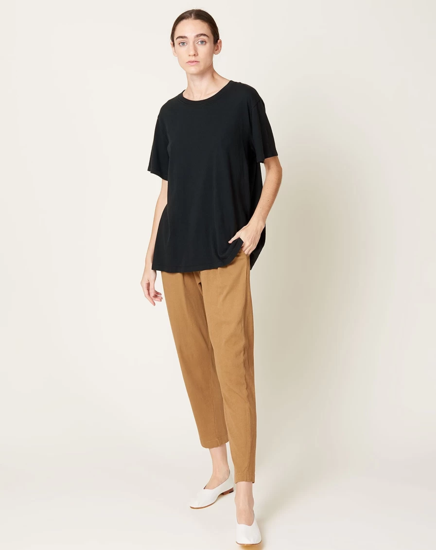 Raquel Allegra Camel Easy Pant - Comfortable and Stylish Women's Trousers