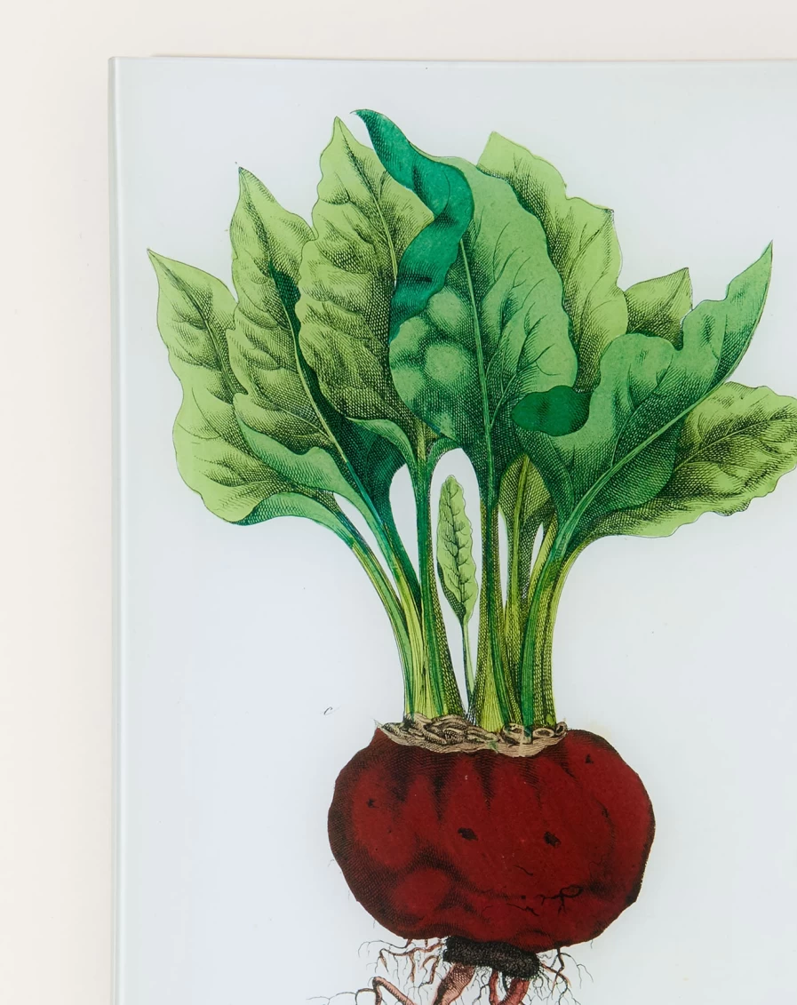 John Derian Decorative Single Beet Wall Tray for Kitchen Decor
