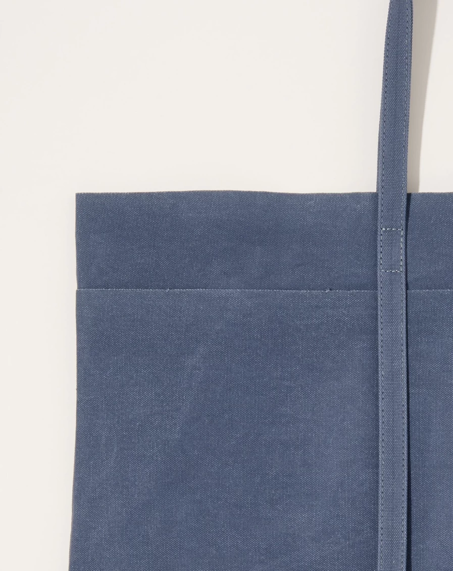 Amiacalva Lightweight Canvas Large Tote Bag in Grey - Stylish Spacious Carryall for Everyday Use