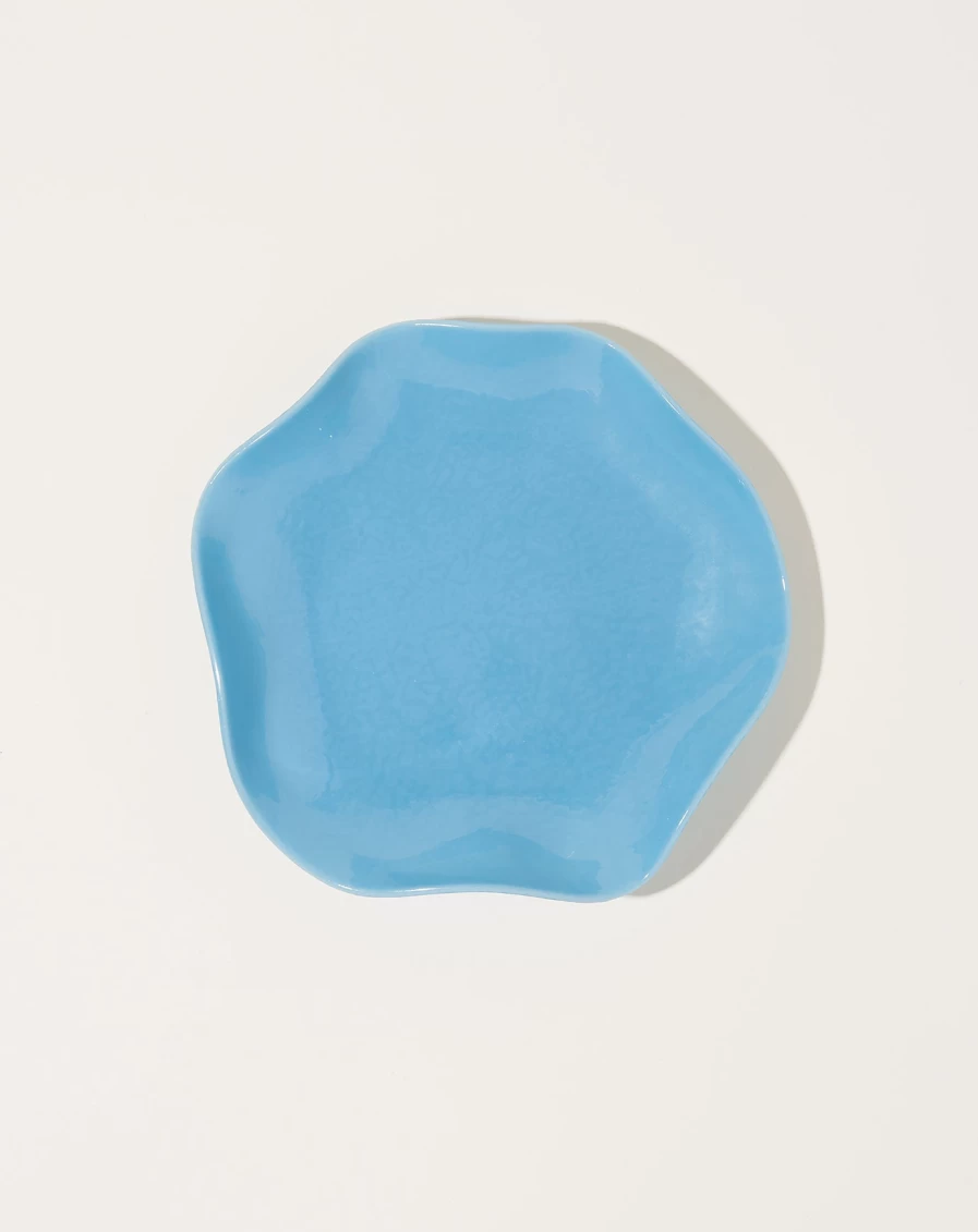 Sophie Lou Jacobsen Periwinkle Large Petal Plate - Opaque Ceramic Dinnerware