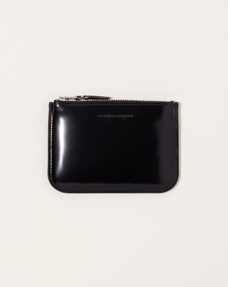 Comme des Garçons Silver Mirror Inside Pouch - Stylish Reflective Accessory
