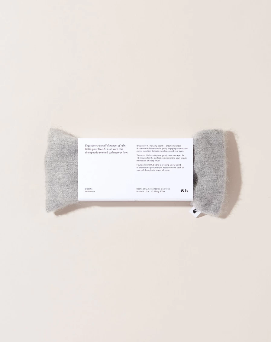 Bodha Marle Cashmere Aromatherapy Eye Pillow for Relaxation & Sleep