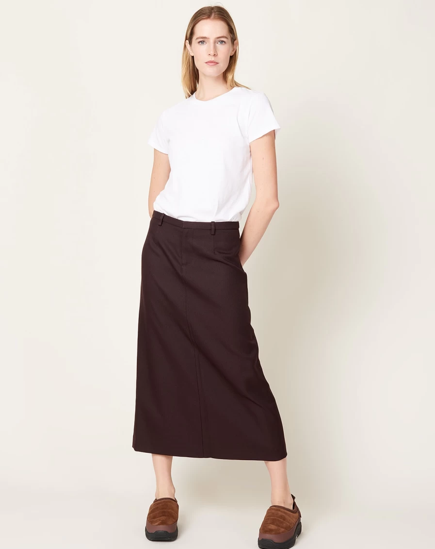 Sandy Liang Brunette Socks Skirt - Stylish Knit Skirt with Sock Detail