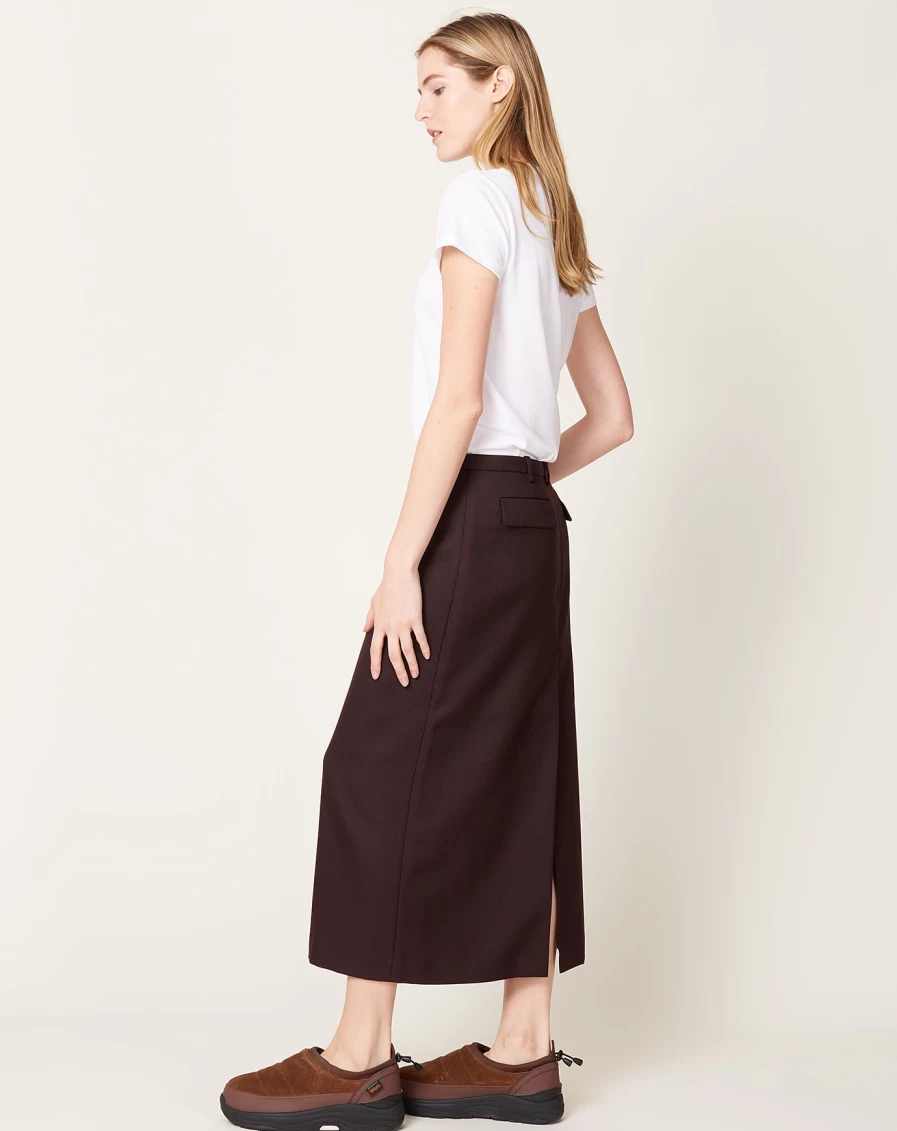 Sandy Liang Brunette Socks Skirt - Stylish Knit Skirt with Sock Detail