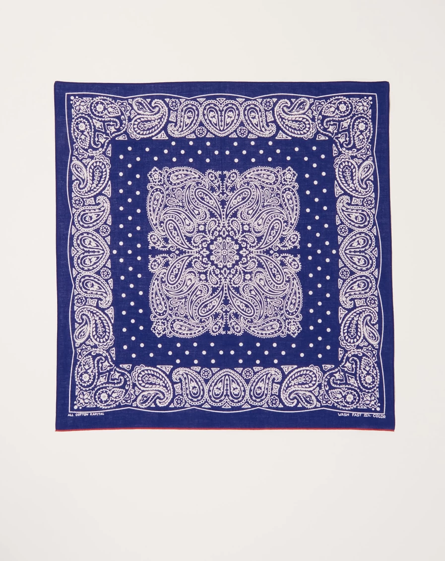 Kapital Purple Tuna Dance Bandana - Vintage Japanese Fashion Accessory
