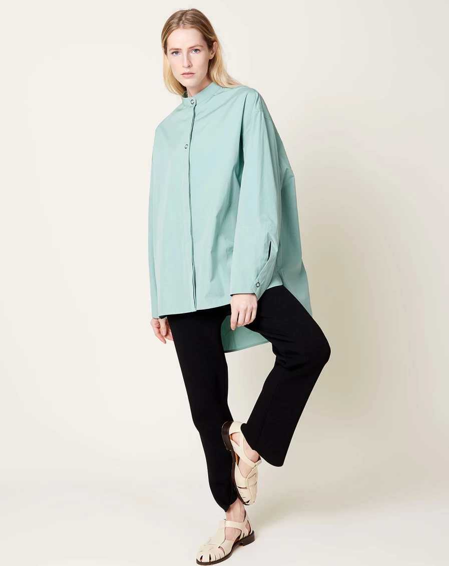 Studio Nicholson Blue Surf Shirt - Premium Cotton Uttar Shirt for Men & Women