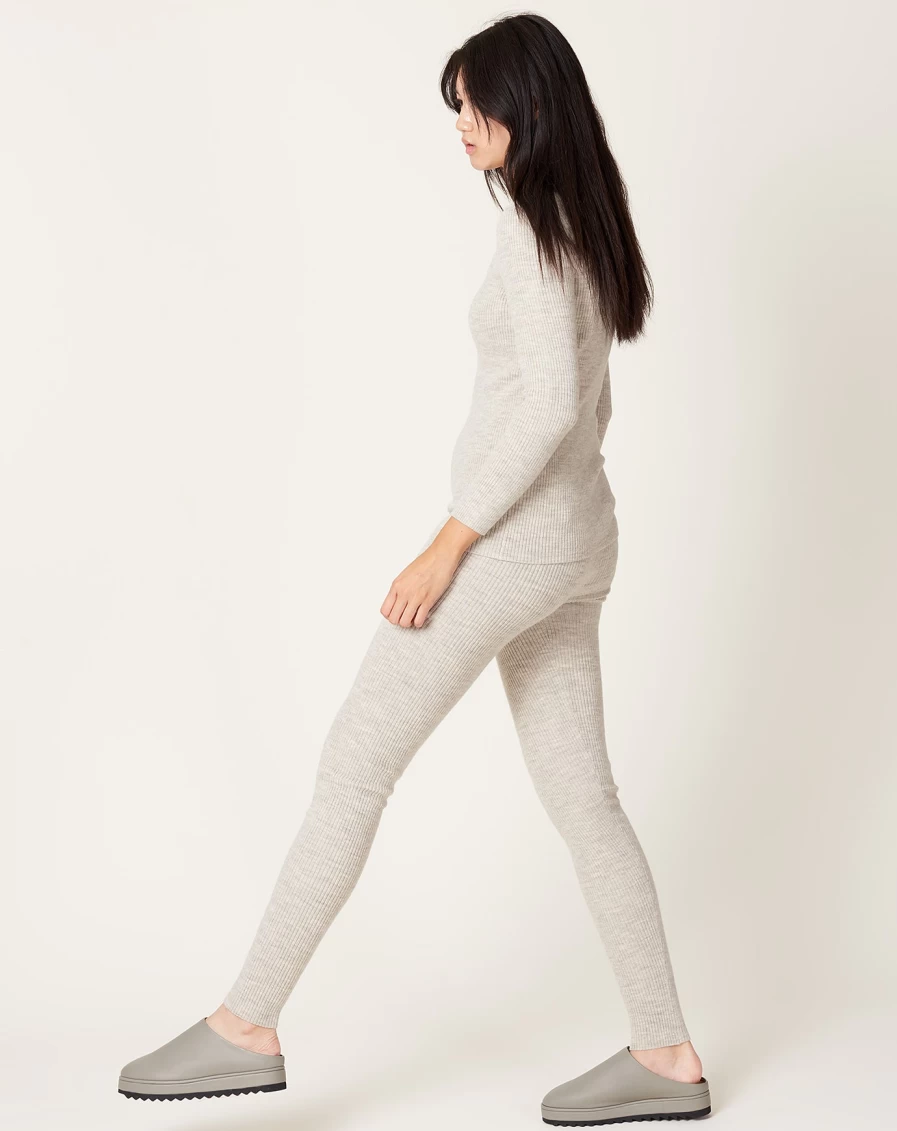 Lauren Manoogian Carrara Ribbed Leggings - High-Quality Knit Pants for Women